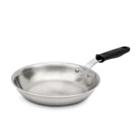 Vollrath 692110 10" Tribute® Stainless Steel Frying Pan w/ Hollow Silicone Handle - Inductio...
