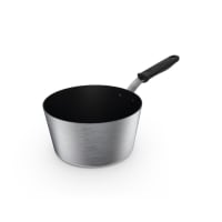 Vollrath 692355 5 1/2 qt Wear-Ever® Non-Stick Aluminum Saucepan w/ Hollow Silicone Handle