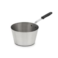 Vollrath 782155 5 1/2 qt Stainless Steel Tapered Saucepan w/ Solid Silicone Handle