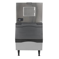 Hoshizaki KML-325MAJ/B-250PF 380 lb Crescent Cube Ice Machine w