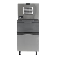 Scotsman MC0530SAX-1/B530S 476 lb Prodigy ELITE® Half Cube Ice Machine w/ Bin &amp; Filter - 536 lb Storage, Air Cooled, 115v