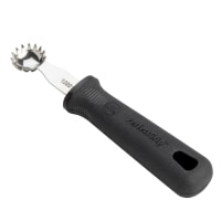 Tablecraft 10991 6 1/4" Tomato Stem Corer w/ Ergonomic Soft Grip Handle