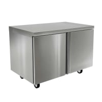 Delfield 4448NP 48"W Undercounter Refrigerator w/ (2) Sections & (2) Doors, 115v