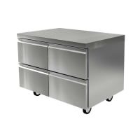 Delfield D4460NP 60"W Undercounter Refrigerator w/ 4 Drawers, 115v