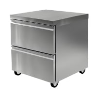 Delfield D4527NP 27"W Undercounter Freezer w/ (1) Section & (2) Drawers, 115v