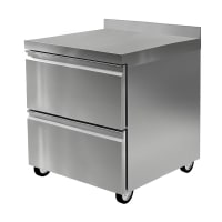 Delfield STD4427NP 27" Worktop Refrigerator w/ (1) Section & (2) Drawers, 115v