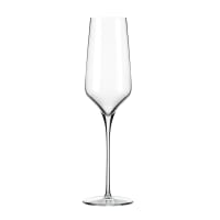 Libbey 9332 8 oz Champagne Flute Glass - Prism, Reserve by Libbey