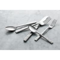 Libbey 954 5501 9 1/2" Dinner Knife with 18/10 Stainless Grade, Silver Forest Pattern