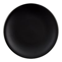 Libbey DRI-2-O 9" Round Driftstone Plate - Porcelain, Onyx