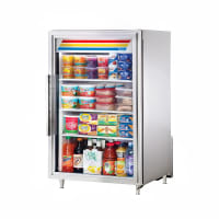 True GDM-07-S-HC~TSL01 24" Countertop Refrigerator w/ Front Access - Swing Door, Stainless, 115v