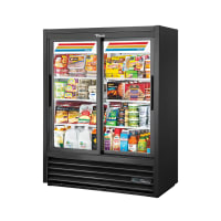 True GDM-41SL-60-HC-LD 47 1/8" GDM Series Two Section Glass Door Merchandiser - (2) Sliding...