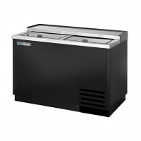 True T-50-GC-HC 2 Section Glass Chiller w/ 250 Mug Capacity, Black