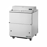 True TMC-34-S-SS-HC Milk Cooler w/ Top & Side Access - (512) Half Pint Carton Capacity, 115v