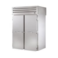 True STR2HRT-2S-2S Full Height Insulated Mobile Heated Cabinet w/ (2) Rack Capacity, 115/208-230v