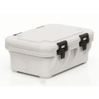 Cambro UPCS160480 S-Series Ultra Pan Carriers® Insulated Food Carrier - 20 qt w/ (1) Pan Capacity, Gray