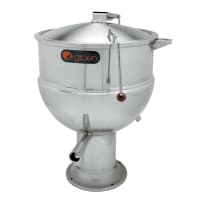 Groen PT-40 40 gal Steam Kettle - Stationary, 2/3 Jacket, Direct Steam