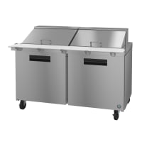 Hoshizaki SR60B-24M 60" Steelheart Mega Top Sandwich/Salad Prep Table w/ Refrigerated Base, 115v