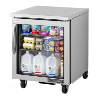 True TUC-27G-HC~FGD01 27" W Undercounter Refrigerator w/ (1) Section & (1) Door, 115v