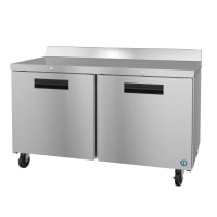 Hoshizaki WF60B-01 60" W Worktop Freezer w/ (2) Sections &amp; (2) Doors, 115v