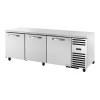 True TUC-93-HC~SPEC3 93" W Undercounter Refrigerator w/ (3) Sections & (3) Doors, 115v