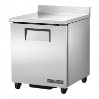True TWT-27-HC ADA 28" Worktop Refrigerator w/ 1 Right Hinge Door, 115v