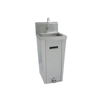 Advance Tabco 7-PS-18 Pedestal Commercial Touchless Hand Sink w/ 14"L x 16"W x 6"D...