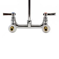 Advance Tabco DTA-53 34"H Wall Mount Pre Rinse Faucet - 1 3/5 GPM, Base with Nozzle