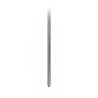 Advance Tabco ECP-34 34" Stationary Chrome Post