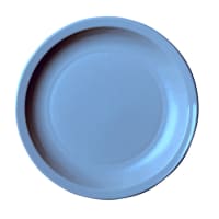 Cambro 55CWNR401 5 1/2" Round Plastic Plate, Slate Blue