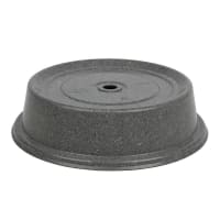 Cambro 95VS191 9 5/16" Versa Plate Cover - Granite Gray