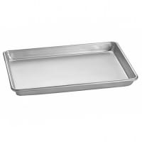 Tablecraft 913AS 1/4 Quarter Size Bun / Sheet Pan - 13" x 9.5", 23 Gauge Aluminized Ste...