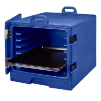 Cambro 1826MTC186 Camcarrier® Insulated Food Carrier w/ (6) Pan Capacity, Navy Blue