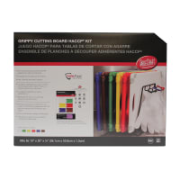 Tablecraft CBG1520APK6 Cutting Board Set w/ (6) Boards - 15" x 20", Assorted Colors