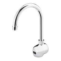 Krowne 16-191 Wall Mount Electronic Faucet - Single Hole, Gooseneck Spout
