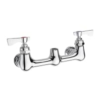 Krowne 21-108L Low Lead Royal Series Wall Mount Pre-Rinse Base, 8" Center