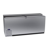 Krowne BC72-SS 72" Forced Air Bottle Cooler - Holds (612) 12 oz Bottles, Stainless, 115v
