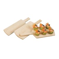 American Metalcraft MSB4 18 x 8 1/8" Serving Board, Solid, Maple