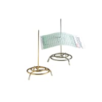 American Metalcraft NCS36 6" Check Spindle - Nickel, Silver