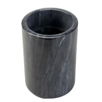 American Metalcraft MWC59BLACK Wine Cooler, 7 in, Keeps Proper Temperature Up To 2 hrs, Marble, Black