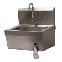 Advance Tabco 7-PS-62 Wall Mount Commercial Touchless Hand Sink w/ 14"L x 10"W x 5&quot...