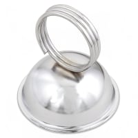 Browne 2 1/4" Tabletop Menu Card Holder - Steel (57596)