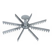 Browne Pie Marker, 8 Cut, Aluminum (575108)