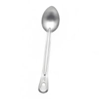 Browne 15" Solid Serving Spoon w/ Grooved Handle, Heavy Duty Stainless (4770)