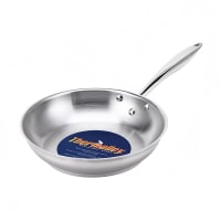 Browne 9 1/2" Stainless Steel Frying Pan w/ Solid Metal Handle (5724050)