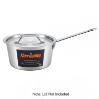 Browne 7 qt Aluminum Saucepan w/ Solid Metal Handle (5813907)