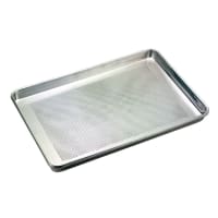 Browne 1/2 Half Size Bun / Sheet Pan - 18" x 13" x 1", 18 gauge Aluminum, Perforat...