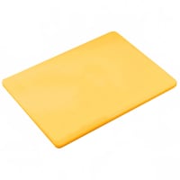 Browne Cutting Board w/ Non Skid Surface, Medium Density, 18 x 24 x 1/2", Yellow (57361817)