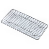 Browne Pan Grate, 10 x 5 in, Footed, Nickel Plated (PG510)