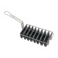 Browne Taco Fryer Basket w/ 8 Shell Capacity (79218)