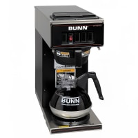 Bunn VP17-1 BLACK Medium Volume Decanter Coffee Maker - Pourover, 3 4/5 gal/hr, 120v (13300.0011)